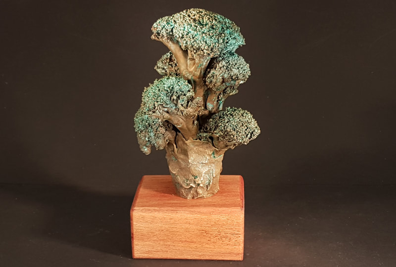 Broccoli Tree - bronzen beeld - kunst - amsterdam